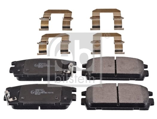 Brake Pad Set, disc brake (170855)