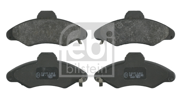 Brake Pad Set, disc brake (16039)