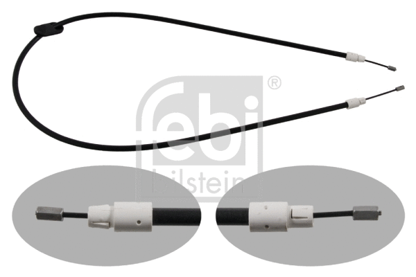 Cable Pull, parking brake (34904)
