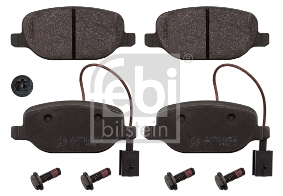 Brake Pad Set, disc brake (116002)