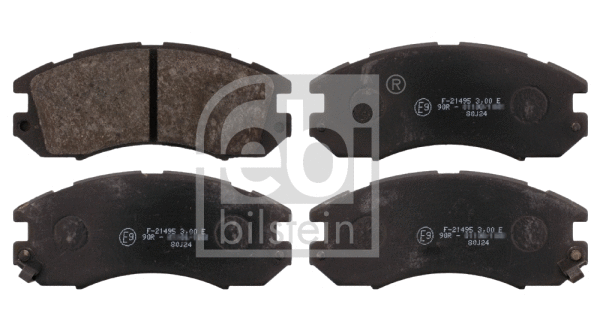 Brake Pad Set, disc brake (16720)