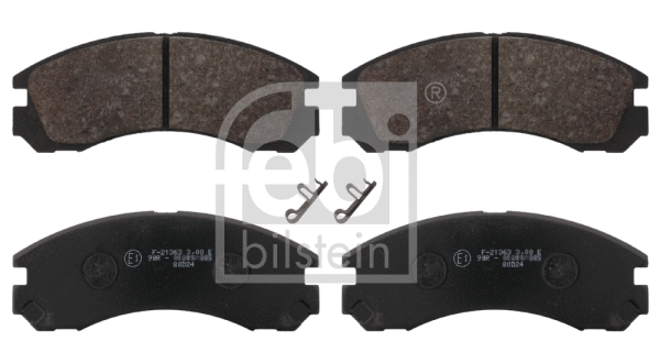 Brake Pad Set, disc brake (16646)