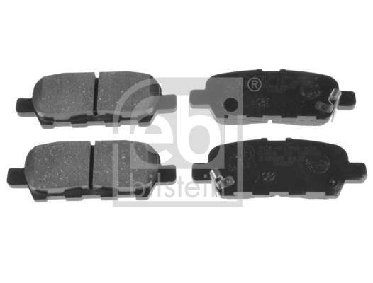 Brake Pad Set, disc brake (170242)
