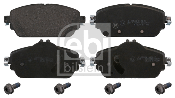 Brake Pad Set, disc brake (16988)