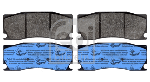 Brake Pad Set, disc brake (116093)