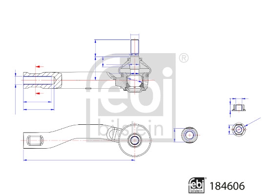 Tie Rod End (184606)