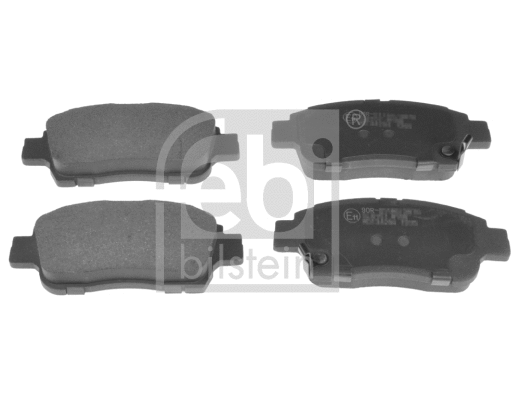 Brake Pad Set, disc brake (116271)
