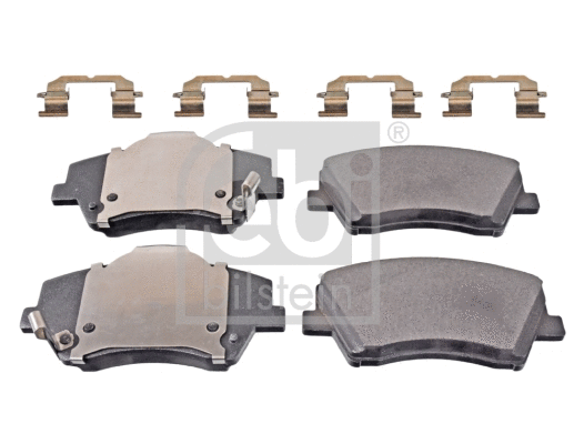 Brake Pad Set, disc brake (116418)
