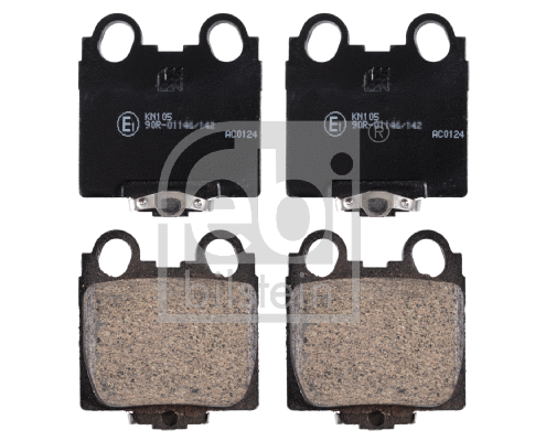 Brake Pad Set, disc brake (170265)