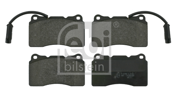 Brake Pad Set, disc brake (16295)