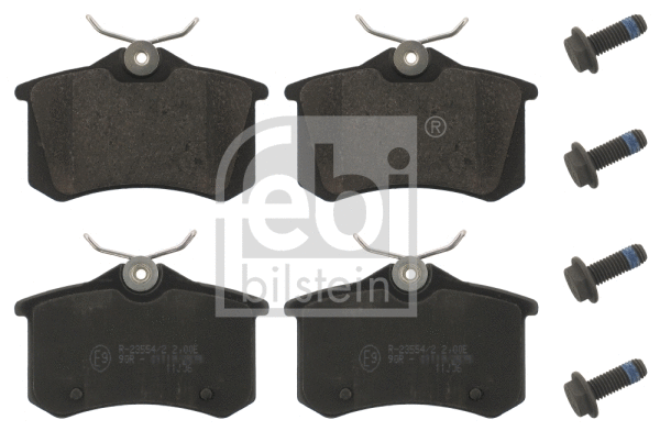 Brake Pad Set, disc brake (16834)