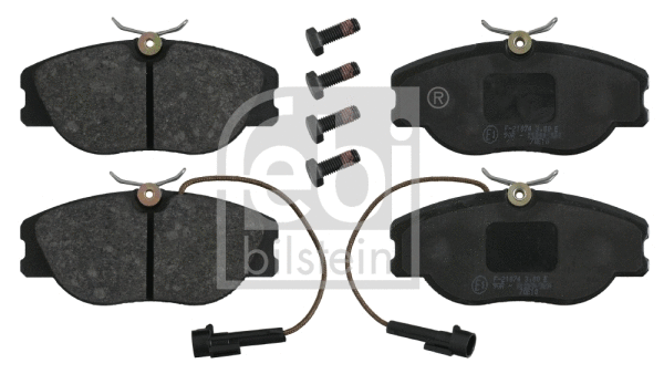 Brake Pad Set, disc brake (16239)