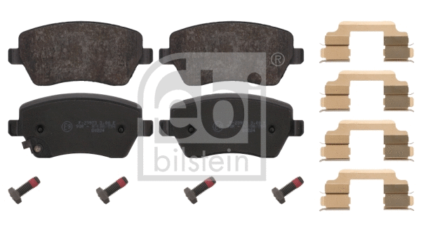 Brake Pad Set, disc brake (16649)