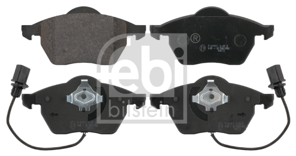 Brake Pad Set, disc brake (16447)