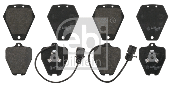 Brake Pad Set, disc brake (16999)