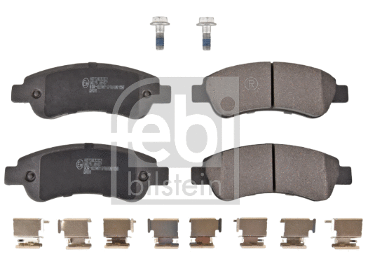Brake Pad Set, disc brake (16814)
