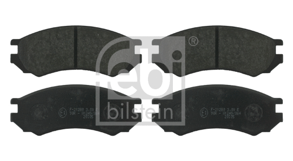 Brake Pad Set, disc brake (16268)