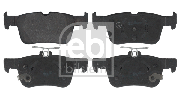 Brake Pad Set, disc brake (16943)