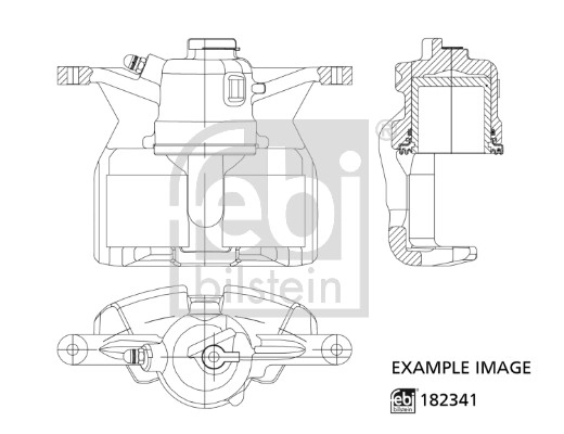 Brake Caliper (182341)