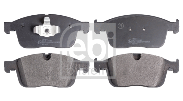 Brake Pad Set, disc brake (16944)
