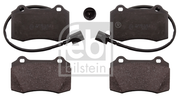 Brake Pad Set, disc brake (116010)
