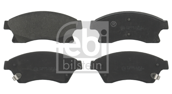Brake Pad Set, disc brake (16789)