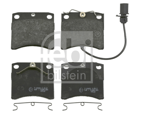 Brake Pad Set, disc brake (16463)