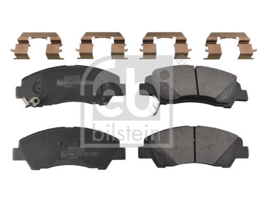 Brake Pad Set, disc brake (116276)