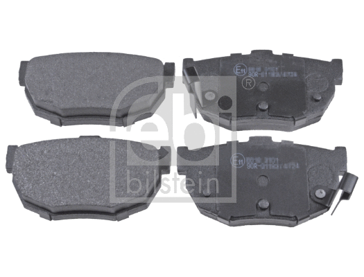 Brake Pad Set, disc brake (16676)