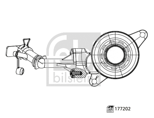 Central Slave Cylinder, clutch (177202)
