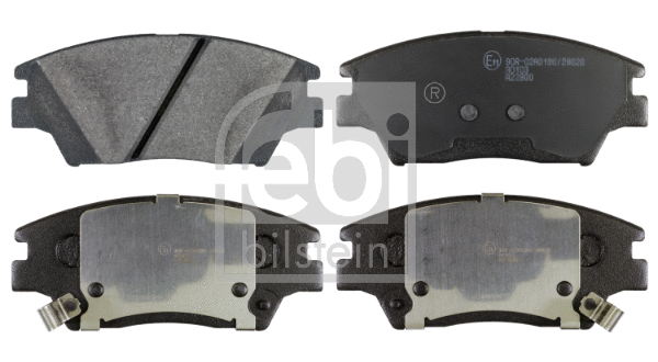 Brake Pad Set, disc brake (170629)