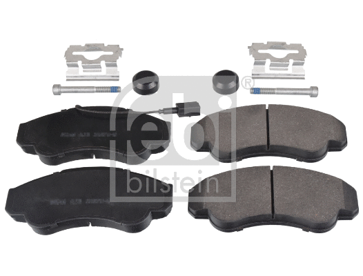 Brake Pad Set, disc brake (16663)