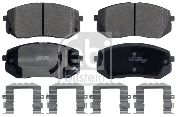 Brake Pad Set, disc brake (116265)