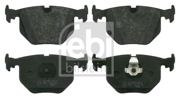 Brake Pad Set, disc brake (16175)