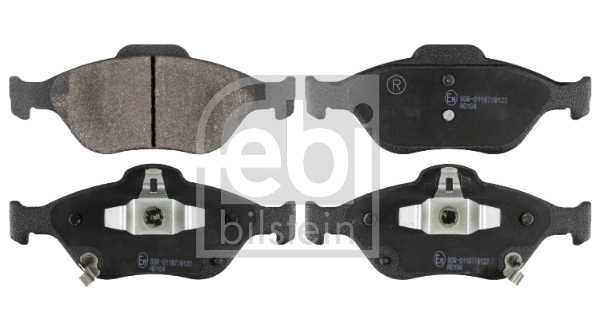 Brake Pad Set, disc brake (116267)
