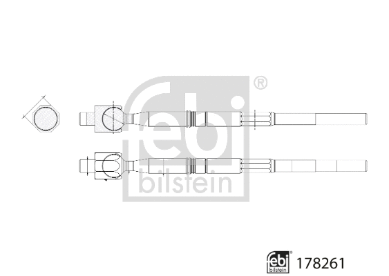 Inner Tie Rod (178261)