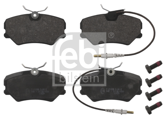 Brake Pad Set, disc brake (16818)
