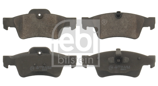 Brake Pad Set, disc brake (16615)