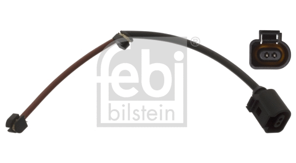 Warning Contact, brake pad wear (44556)