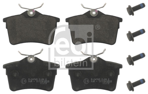 Brake Pad Set, disc brake (16831)