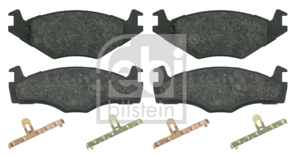 Brake Pad Set, disc brake (16012)