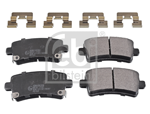 Brake Pad Set, disc brake (116147)