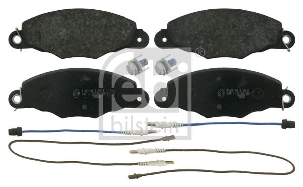 Brake Pad Set, disc brake (16414)