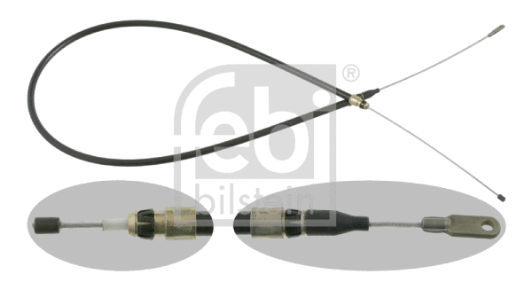 Cable Pull, parking brake (12351)