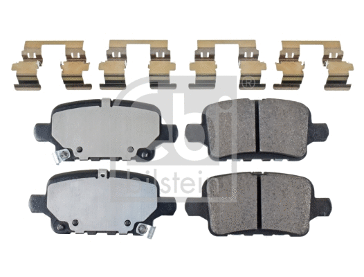 Brake Pad Set, disc brake (116249)