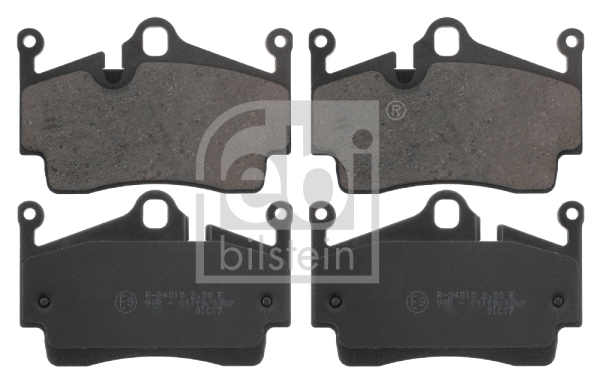 Brake Pad Set, disc brake (16758)