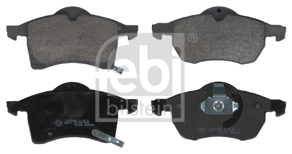 Brake Pad Set, disc brake (16232)
