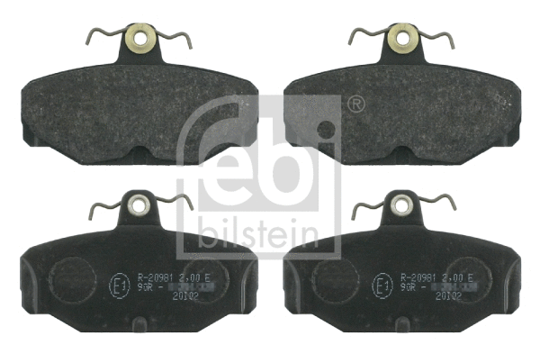 Brake Pad Set, disc brake (16169)