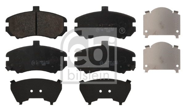 Brake Pad Set, disc brake (16700)