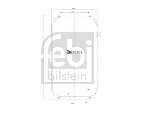 Bellow, air suspension (20782)